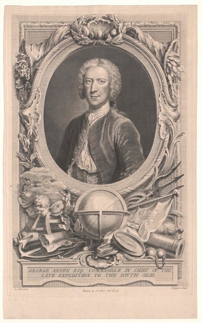 1er Baron Anson Anson - Artist Unknown