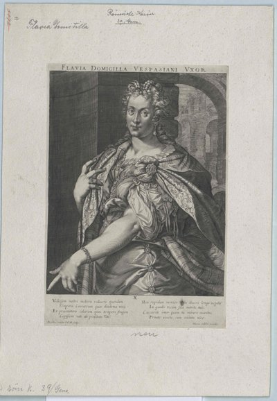 1er siècle après J.-C. Flavia Domitilla - Artist Unknown