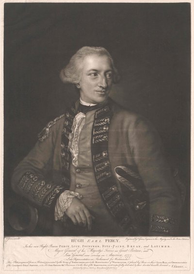 2e duc de Northumberland Percy - Artist Unknown