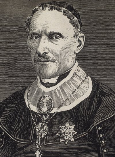 AMBROSIO, Rafael de (19e siècle). Archevêque. Gravure. - Artist Unknown