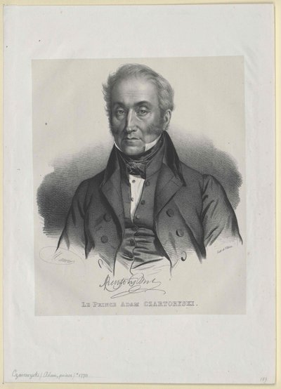 Adam George count Czartoryski (impression) - Artist Unknown