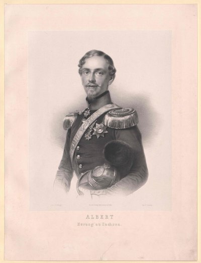 Albert Ier, roi de Saxe, - Artist Unknown