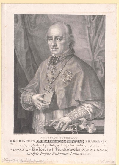Aloysius Joseph compte Kolovrat Krakowski - Artist Unknown