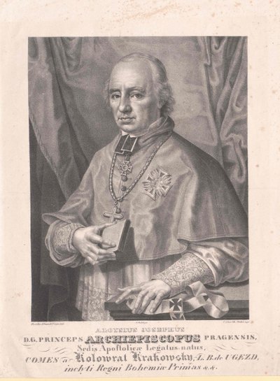Aloysius Joseph compte Kolovrat Krakowski - Artist Unknown
