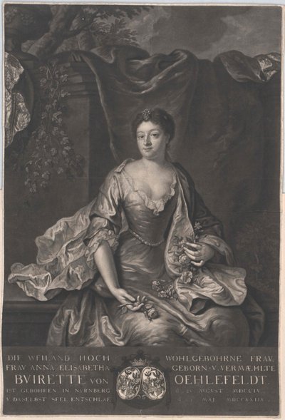Anna Elisabeth Buirette-Oehlefeld - Artist Unknown
