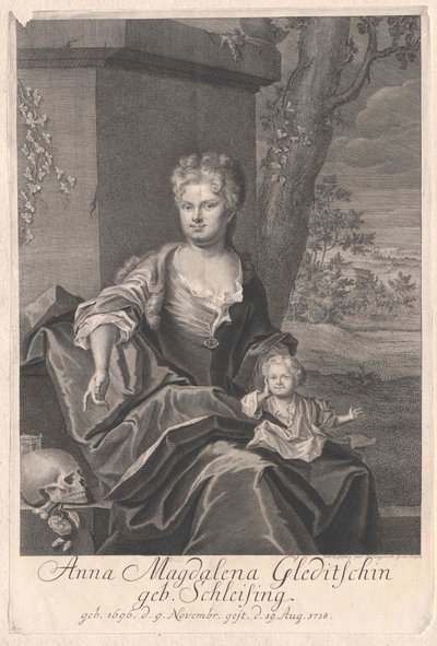 Anna Magdalene Schleising - Artist Unknown