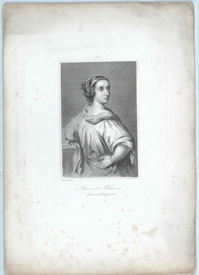 Anna de Bretagne, - Artist Unknown