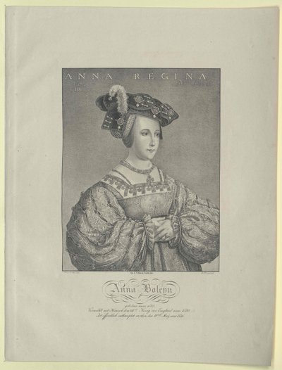 Anne Boleyn - Artist Unknown