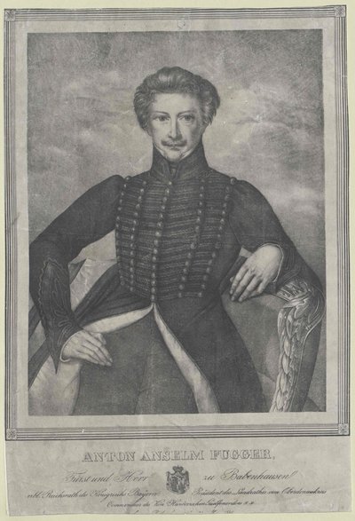 Anton Anselm count Fugger-Babenhausen - Artist Unknown
