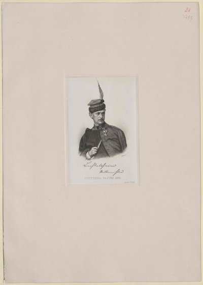 Anton Baron Bechtolsheim-Mauchenheim (imprimé) - Artist Unknown