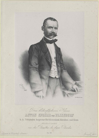Anton de Sponar-Blinsdorf - Artist Unknown