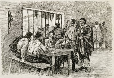 Argentine (20e siècle). Pulperia, une taverne et boutique de liqueurs. Illustration de T.Tamarera - Artist Unknown