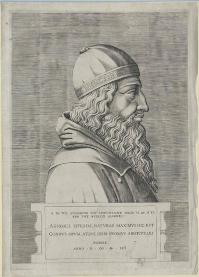 Aristote (impression) - Artist Unknown