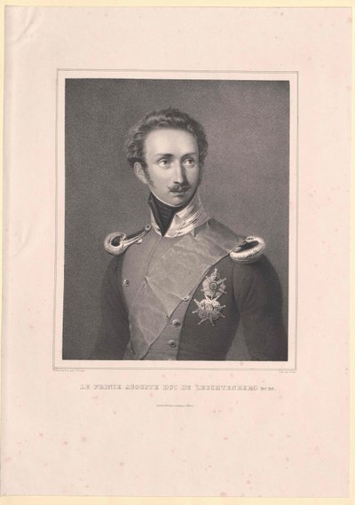 August duke Leuchtenberg - Artist Unknown