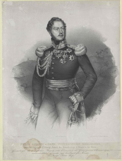 August prince Sayn-Wittgenstein-Berleburg - Artist Unknown