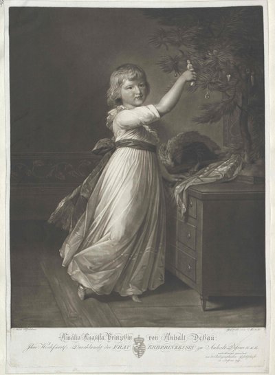Auguste princesse Anhalt-Dessau - Artist Unknown