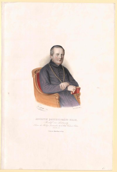 Augustin Bartholomew Hille - Artist Unknown