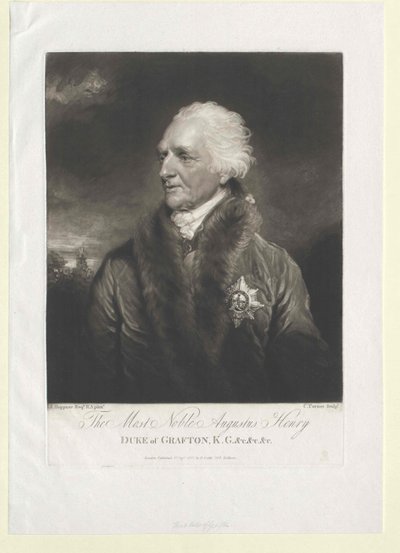 Augustus Henry Fitzroy Duc Grafton - Artist Unknown