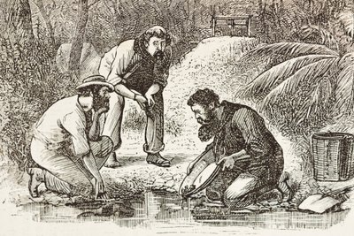 Australie (1880). La vie des chercheurs d