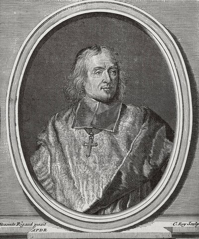 BOSSUET, Jacques-Bénigne (1627-1704). Théologien et évêque anglais. Portrait copié de l