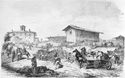 Bataille de la fuchsine basique 1859 - Artist Unknown