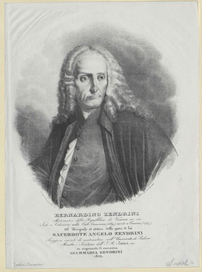 Bernardino Zendrini - Artist Unknown