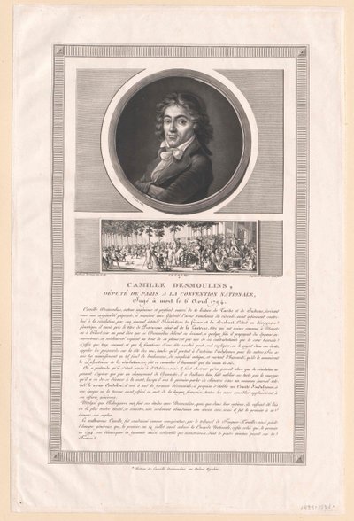 Camille Desmoulins - Artist Unknown