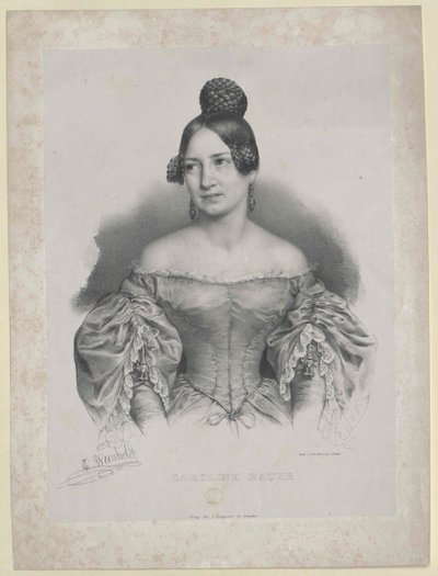 Caroline Bauer - Artist Unknown