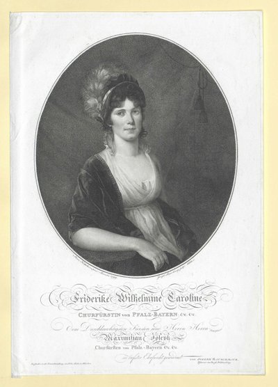 Caroline de Baden - Artist Unknown