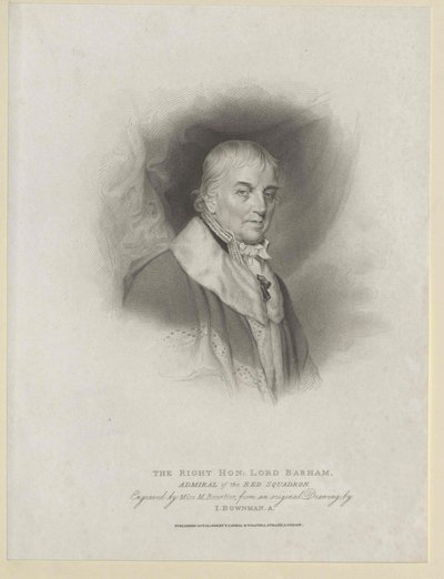 Charles Baron Barham Middleton (impression) - Artist Unknown
