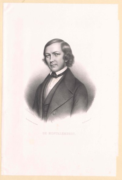 Charles Forbes Comte de Montalembert - Artist Unknown