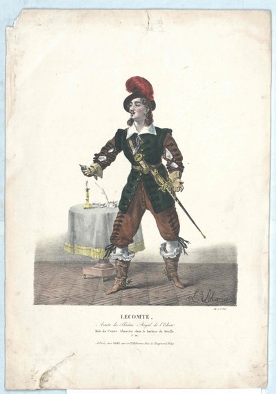Charles Horace Badun Lecomte - Artist Unknown