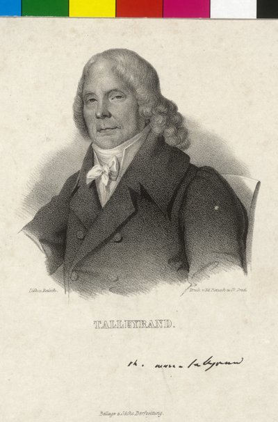 Charles Maurice duc de Talleyrand-Périgord - Artist Unknown