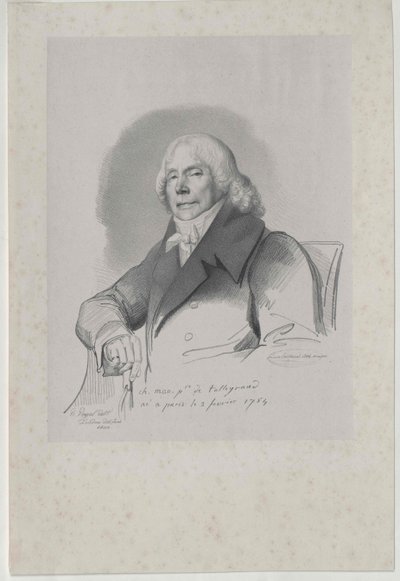 Charles Maurice duc de Talleyrand-Périgord - Artist Unknown