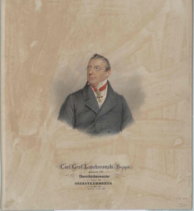 Charles comte Lanckoronski-Brzezie - Artist Unknown