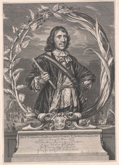 Cornelis d. Ae Evertsen - Artist Unknown