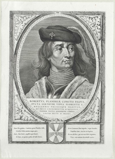 Comte de Flandre Robert Ier de Frise - Artist Unknown