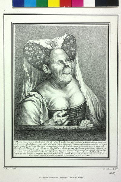 Comtesse du Tyrol Marguerite Maultasch - Artist Unknown