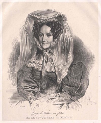 Cunigunde countess de Plater - Artist Unknown