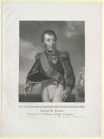 Dauphin de France Louis Anton - Artist Unknown