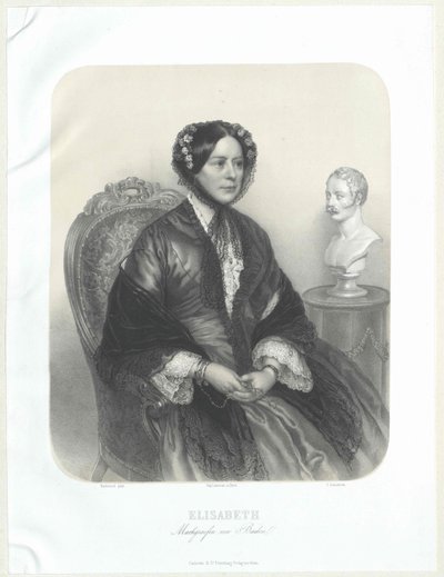 Duchesse de Wuerttemberg Elisabeth - Artist Unknown