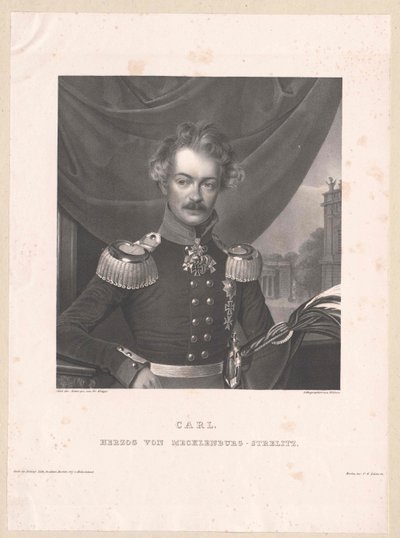 Duc de Mecklembourg-Strelitz Karl - Artist Unknown