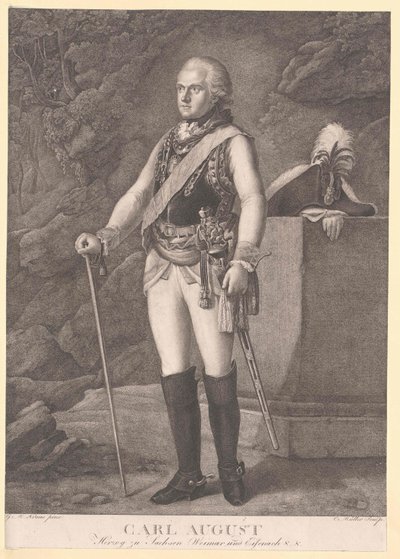 Duc de Saxe-Weimar Eisenach Karl August - Artist Unknown