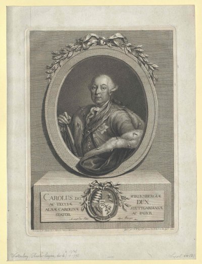 Duc de Wurtemberg Charles II Eugène - Artist Unknown