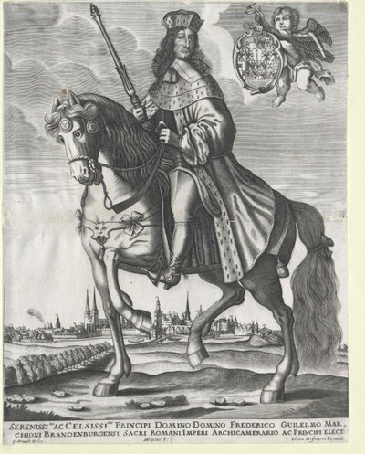 Électeur de Brandebourg (1620-1688) Frédéric Guillaume - Artist Unknown