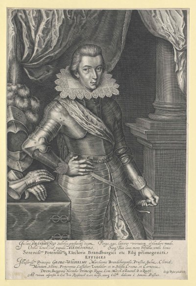 Electeur de Brandebourg Georg Wilhelm - Artist Unknown