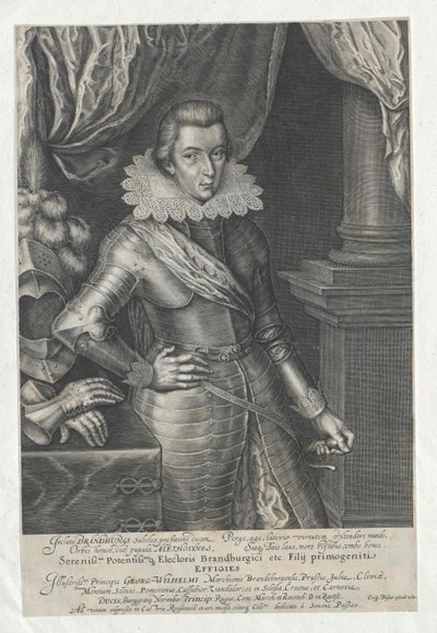 Electeur de Brandebourg Georg Wilhelm - Artist Unknown