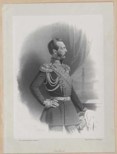 Empereur de Russie Alexandre II - Artist Unknown