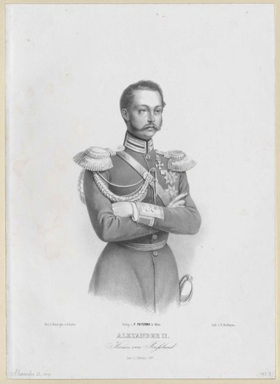 Empereur de Russie Alexandre II - Artist Unknown