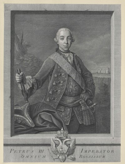 Empereur de Russie Pierre III - Artist Unknown